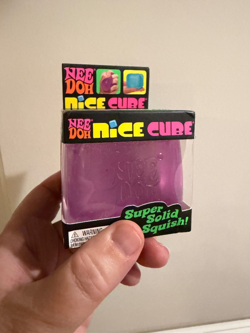Purple Needoh Nice Cube